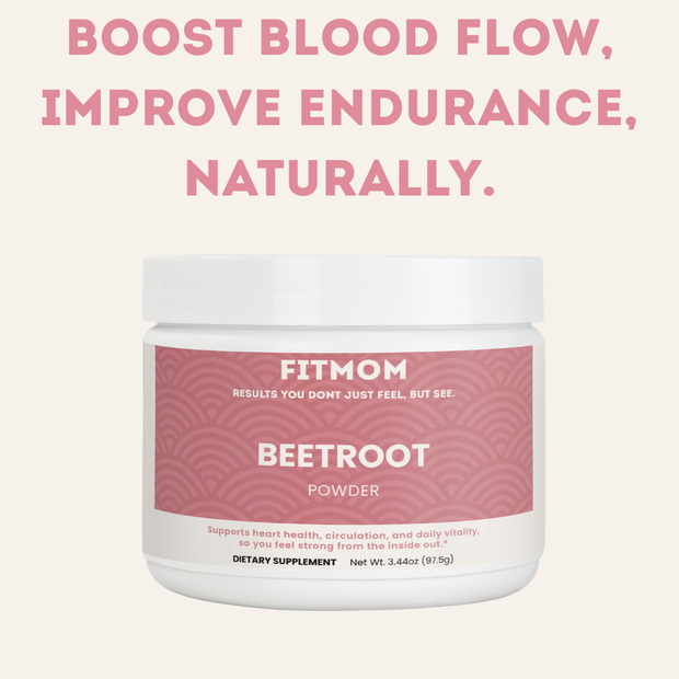 Beetroot Powder → Natural Endurance Support