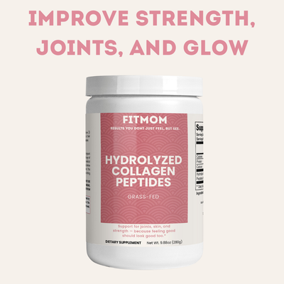 Grass-Fed Hydrolyzed Collagen Peptides → Strength & Glow Collagen
