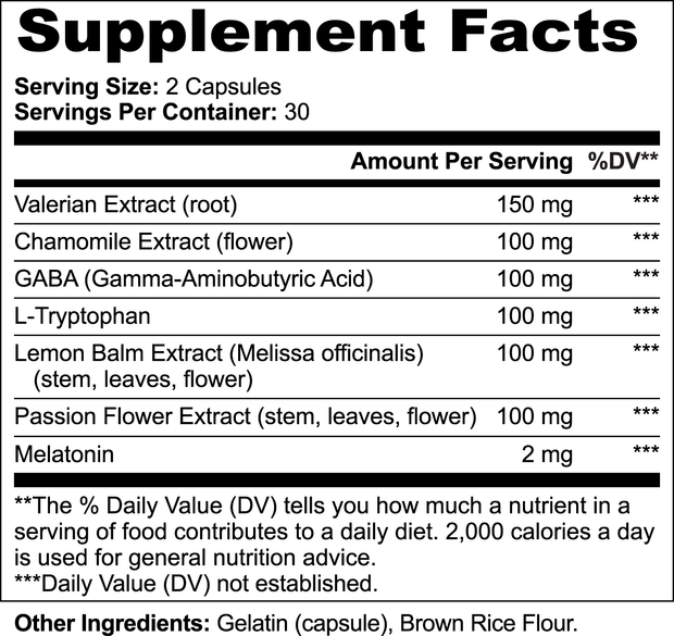 Sleep Formula → Restore Deep Sleep