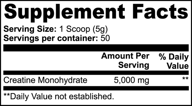 Creatine Monohydrate → Lean Power