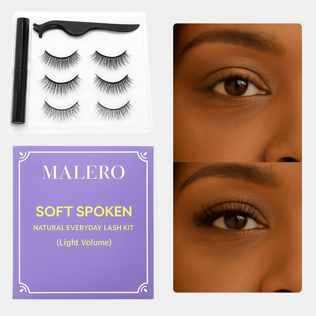 Natural Everyday Lash Kit by MALERO